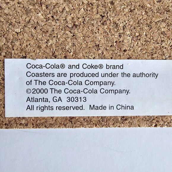 Coca Cola Drink Coaster Santa Claus Collectible Christmas Holiday Set Of 11 - Picture 6 of 8